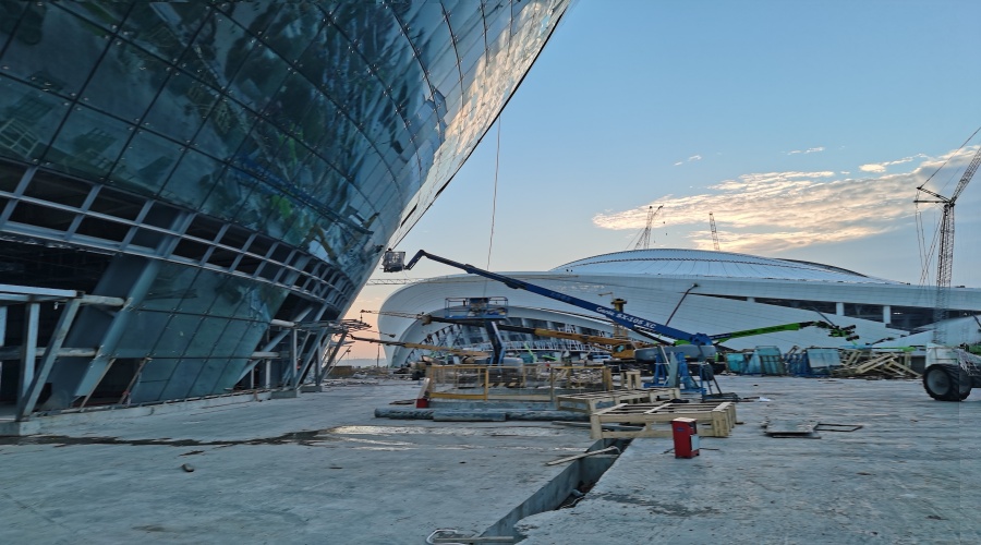 廈門新體育中心比賽館選擇飾紀(jì)上品GRG材料肯定不會錯(cuò)