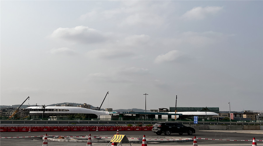 深圳沙田服務區GRC幕墻板項目