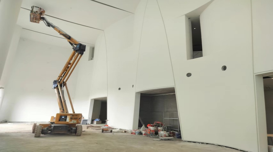 廣州外貿博物館GRG材料造型完工落地