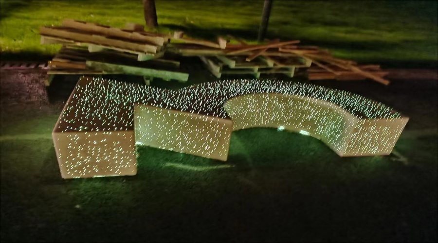 UHPC透光混凝土構件