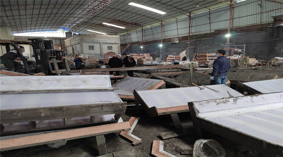 GRC構件生產工藝