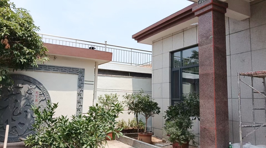 山東私人別墅發泡陶瓷浮雕造型工程案例