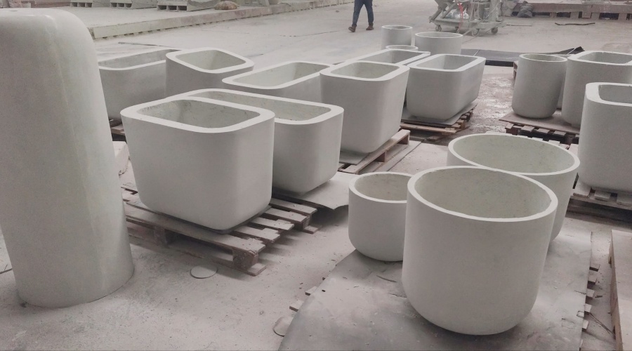 GRC花缽花箱產品