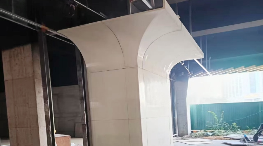 福州工業(yè)園UHPC異形柱子